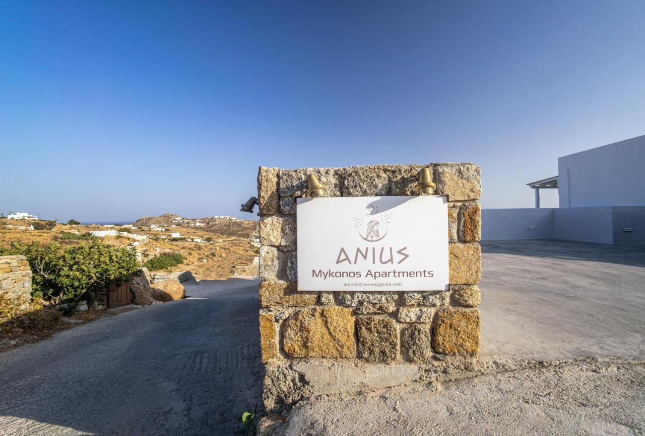 Mykonos Town Anius Apartments מראה חיצוני תמונה