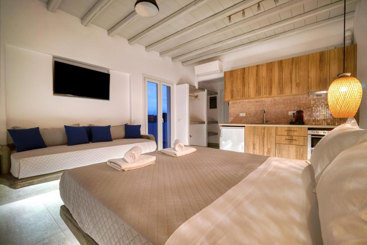 Mykonos Town Anius Apartments מראה חיצוני תמונה